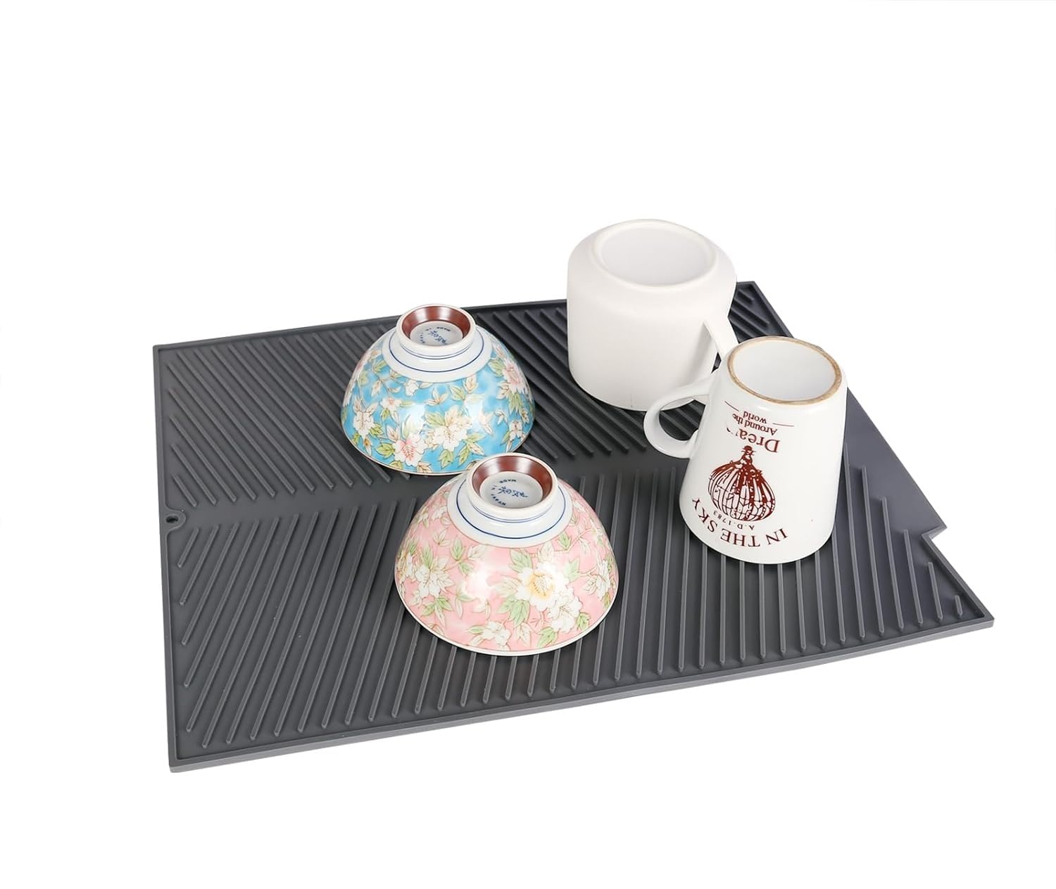 GION silicone dish drying mat